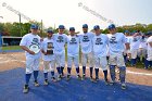 Baseball vs Babson  Wheaton College Baseball players celebrate their victory over Babson to win the NEWMAC Championship for the third year in a row. - (Photo by Keith Nordstrom) : Wheaton, baseball, NEWMAC